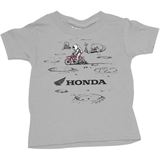 Factory Effex Honda Lunar Toddler T-Shirt - Gray - 2T