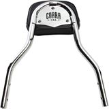 Cobra Backrest Kit - 14" - Chrome - Softail