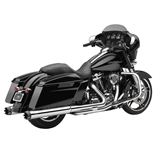 Cobra 4" Mufflers - Chrome - '17-'20 FL