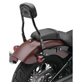Cobra Backrest Kit - 14" - Black - Softail
