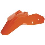 Acerbis Plastic Rear Fender - Orange