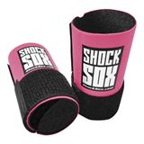 Shock Sox The 10-Second Removable Fork Seal Protector for Offroad 4", Mini for Conventional Forks, Pink