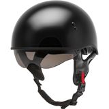 GMax HH-65 Half-Helmet Naked - Black - X-Small