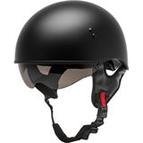 GMax HH-65 Half-Helmet Naked - Matte Black - 2X-Large