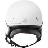 GMax HH-65 Half-Helmet Naked - Matte White - X-Small