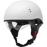 GMax HH-65 Half-Helmet Naked - Matte White - X-Small