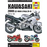 Haynes Manuals Service and Repair Manual for Kawasaki