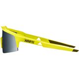 100% Speedcraft SL Sunglasses - Yellow - Black Mirror