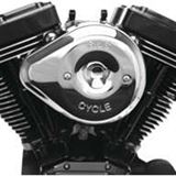 S&S Cycle Air Cleaner Kit Stealth Teardrop - Chrome