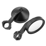 Dragonfire Racing SS Side View Mirrors 1.75" to 2" Clamp