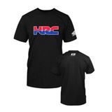 D Cor Honda Logo Tee Shirt HRC - Black - Medium
