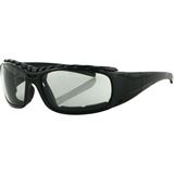 Bobster Gunner Sunglasses Black with Photochromic Lens