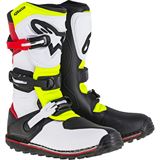 Alpinestars Tech-T Boots White/Red/Yellow/Black