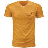 Fly Racing Fly K121 Tee Shirt - Mustard Heather - Large
