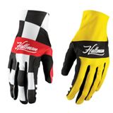 Thor Hallman Mainstay Gloves - Yellow/Checker - Medium