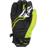 Fly Racing Title Gloves, Black/Hi-Vis Size 11
