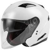 GMax OF-77 Open-Face Helmet - Pearl White - 2X-Large