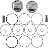 J.E. Pistons Piston Kit - 95" for Twin Cam