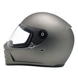 Biltwell Inc. Lane Splitter Helmet - Flat Titanium - XL