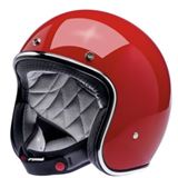 Biltwell Inc. Bonanza Helmet - Gloss Blood Red - Large