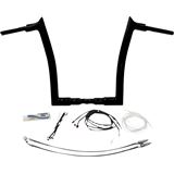 Fat Baggers Handlebar Kit - Pointed Top - 14" - Black