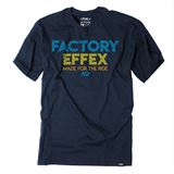 Factory Effex FX Lit T- Shirt Navy, X-Large