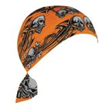 Zan Flydanna SportFlex™ Orange Tribal Skull