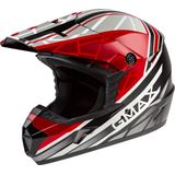 GMax MX-46 Off-Road Mega Helmet - Matte Black/Red/White - Large