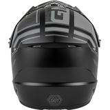 GMax MX-46 Off-Road Mega Helmet - Matte Black/Grey - Medium