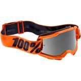 100% Accuri 2 Goggles - Neon Orange - Silver Mirror