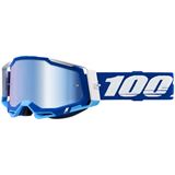 100% Racecraft 2 Goggles - Blue - Blue Mirror