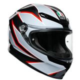 AGV Helmets K6 Helmet - Flash - Black/Gray/Red
