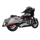Freedom Performance Exhaust Sharp Curve Radius Crossover with Star Tips for V-Twin - Chrome