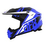 AFX FX-19R Helmet - Racing - Matte Blue - Medium