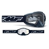 FMF Racing Powerbomb Goggles - Rocket Black - Clear Lens