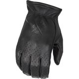 Highway 21 Louie Perforated Gloves - Black - Large