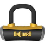 Onguard Boxer 8046 Disc Lock with Disk Reminder - Black/Yellow