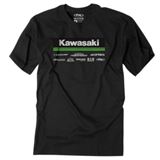 Factory Effex Kawasaki 21 Racewear T-Shirt - Black - Large