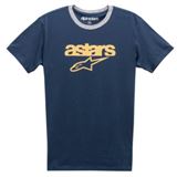 Alpinestars Match T-Shirt - Navy/Gray - Medium
