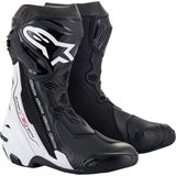 Alpinestars Supertech Boots - Black/White - US 12.5 / EU 48