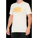 100% Essential T-Shirt - Chalk/Orange - Medium