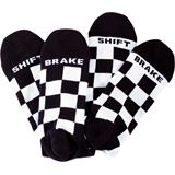 FMF Racing Checker Socks - 2/Pack - One Size