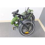 COR Venture FS Folding Electric Bike - Matte Green