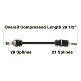 Tytaneum OE Replacement CV Axle - Can-Am