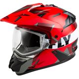 GMax GM-11S Ripcord Adventure Snow Helmet - Matte Red/Black - Small