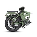Rattan Bikes LM 750W Fat Tire Electric Bike eBike - Green