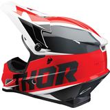 Thor Sector Helmet - Fader - Red/Black - XL