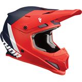 Thor Sector Helmet - Chev - Red/Navy