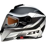 Z1R Solaris Helmet - Scythe - Electric - White/Black - Small