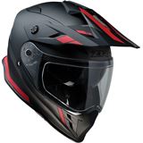 Z1R Range Helmet - Uptake - Black/Red - Medium